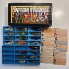 Vintage GI Joe Action Figures and case Mixed lot Hasbro ARAH 3.75" 1980’s