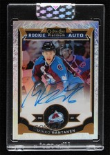 2015-16 O-Pee-Chee Platinum Rookie White Ice 10/99 Mikko Rantanen #181 Auto 7o1