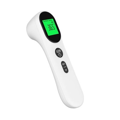 BESTEK Berührungsloses Infrarot-Thermometer: Schnelle 1-Sekunden-Messung 32 D...