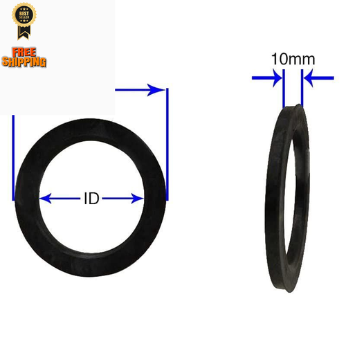 Wheel Accessories Parts 4 Pcs Poly Carbonate Hub 73.00mm OD, Polycarbonate  - Picture 2 of 5