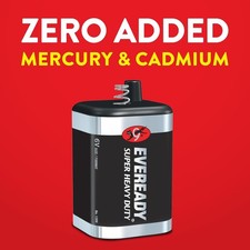 Eveready 6v Battery Super Heavy Duty 6 Volt Battery 1 Count Eveready 6v Battery Super Heavy Duty 6 Volt Battery 1 Count