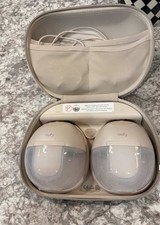 eufy Hands-Free Double Electric Breast Pump S1 Pro 24mm Beige Case Cable