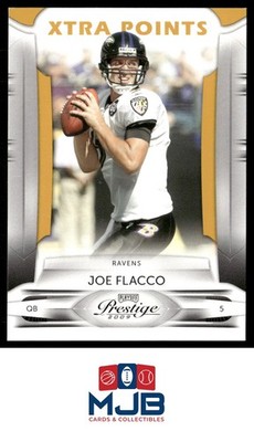 2009 Playoff Prestige Joe Flacco Xtra Points Gold #005/250 #9 Jersey Number