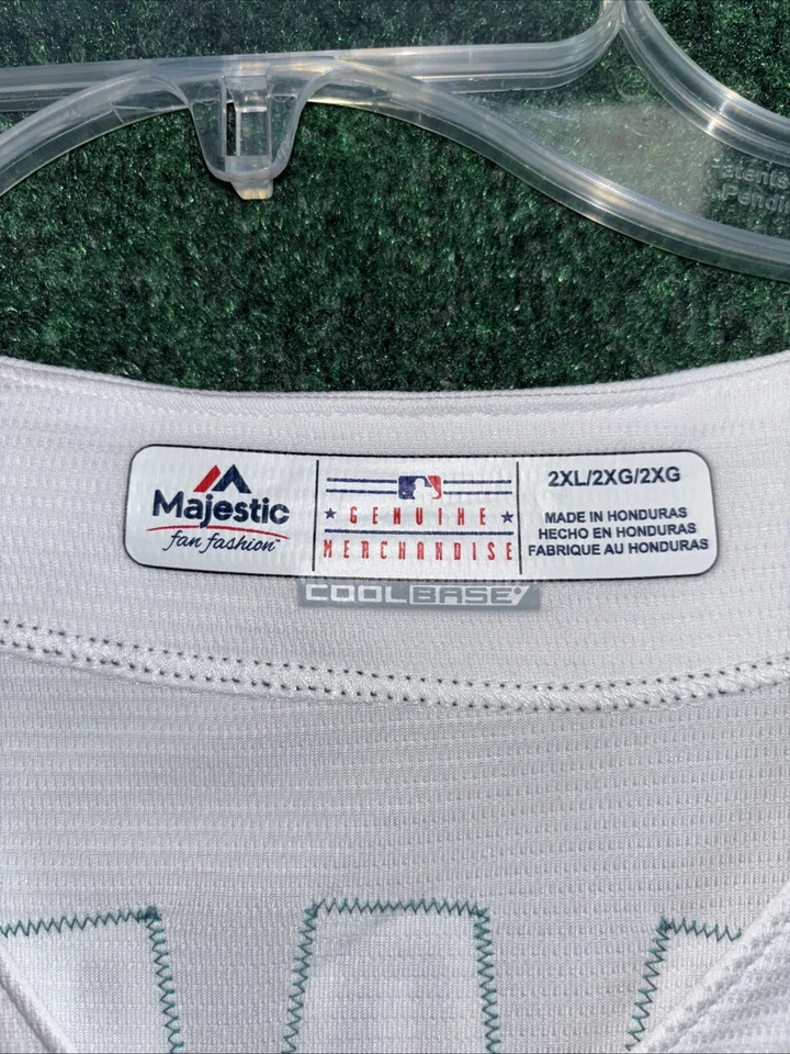 Camiseta para mujer Seattle Mariners blanca 2XL FELIX HERNANDEZ #34 base majestuosa fresca Foto 2 de 4