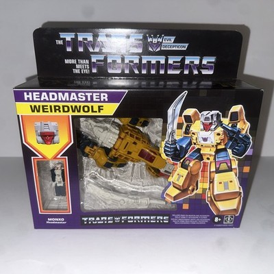 Hasbro Transformers Walmart Exclusive Headmaster Weirdwolf