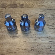 Lot Of 3 Craftsman 12 Drive To 38 Socket Adapter - Cmmt99222