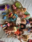 Huge Lot Mix of Vtg Mattel Liddle Kiddles Dolls & 1960’s Mini Hong Kong Dolls