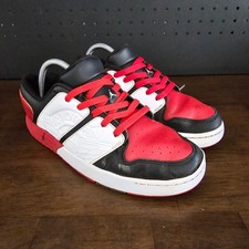 Jordan Nu Retro 1 Low Men Size 8 Red Black White Chicago DV5141-601