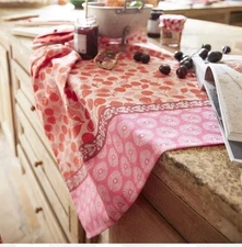 Le Jacquard FrancaisCerises Cotton Tea Towel - New