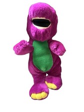 Vintage 1992 Barney Purple Dinosaur Plush Stuffed Animal Lyons Group