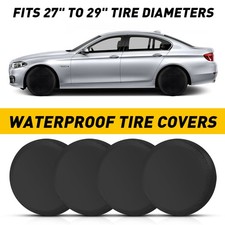27"- 29" Waterproof Tire Wheel Covers Sun Protector For Truck Car RV Trailer SUV