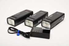 3X Godox AD200 Pro Compact TTL Studio Flashes, Tested, Great 