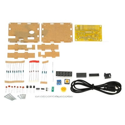 Frequenzzähler 1Hz-50 MHz Kristalloszillator mit Schalenkoffer DIY-Kits P8P6