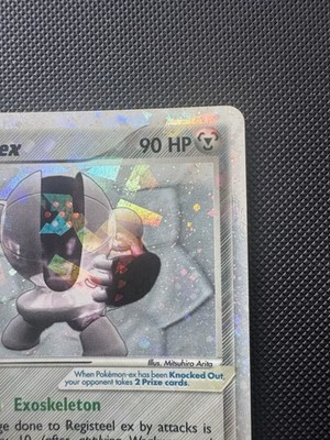 Pokemon Hidden Legends Ultra Rare Registeel ex #99 [PSA 8]