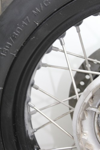 2014 MOTO GUZZI V7 CLASSIC REAR BACK WHEEL RIM - Picture 4 of 10