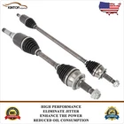 Pair CV Axle Front Left Right For Chevrolet Sonic 1.8L Auto trans 2012 2013-2017