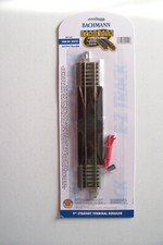 101  A  HO SCALE NEW, 9" STRAIGHT BACHMANN 44510 EZ TERMINAL RERAILER TRACK