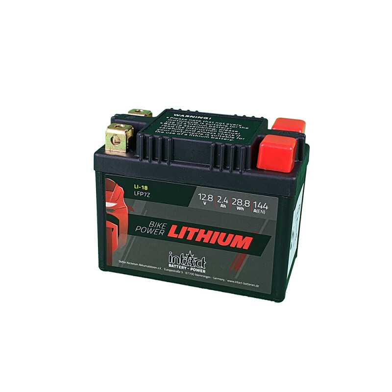 Batterie moto LFP7Z Lithium 2Ah POWER BIKE de qualité supérieure