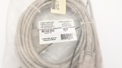 CYBEX CUFC-6 KVM Cable - 6' feet - VGA PS2 - NEW!