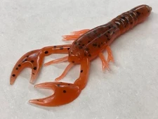 2" Body(3" Total) Crawfish Bass Fishing Lure 50 pack, Crawdad US Made Pick Color