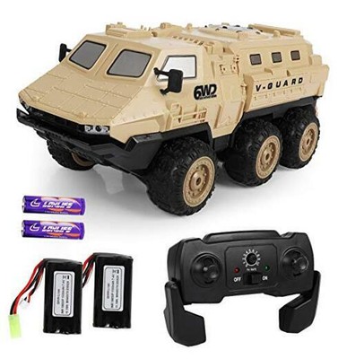 RC Car, RC Army Trucks, 6WD 1/16 Scale RC Military Armored Truck, 2.4 GHz | eBay