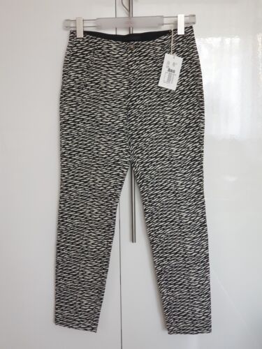 Mac Damen Hose Jeans Anna Zip New Zebra Muster Stretch Jeggings Bundfalte 34/30 - Bild 1 von 5
