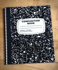 Sketch Book Journal - Composition Notebook Inspired 