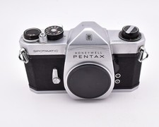 Honeywell Pentax Silver Spotmatic SP 35mm SLR Film Camera Body M42 READ  11063 