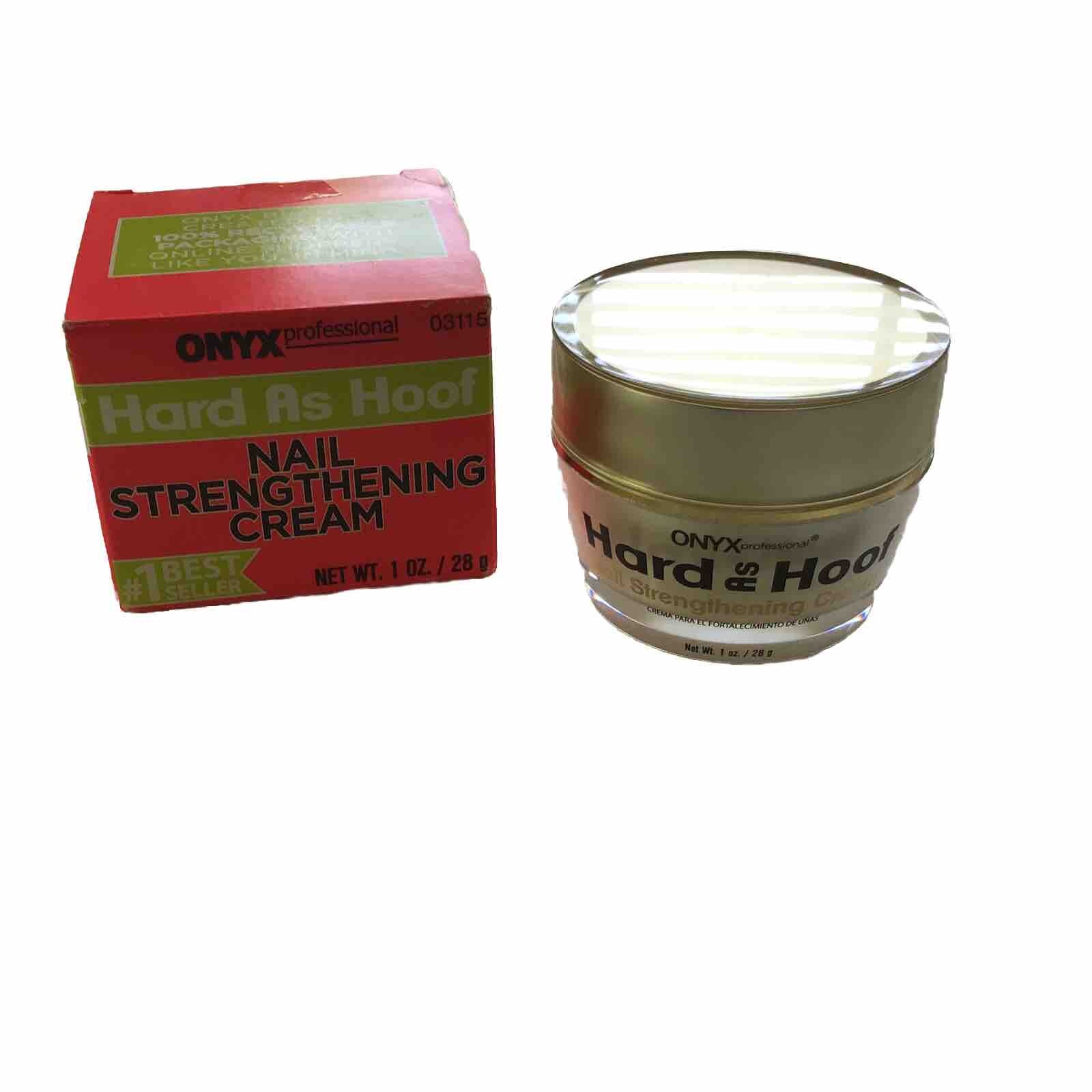 Hard As Hoof Nail Strengthening Cream with Coconut Scent Nail Growth