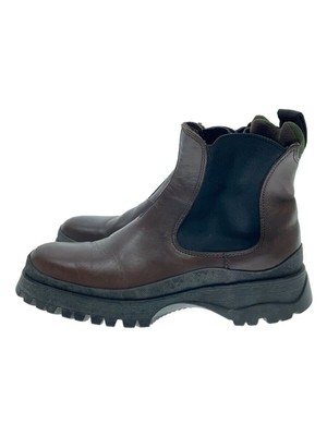 PRADA SPORT Side Gore Boot UK 6.5 Brown LEATHER 0396 Used | eBay
