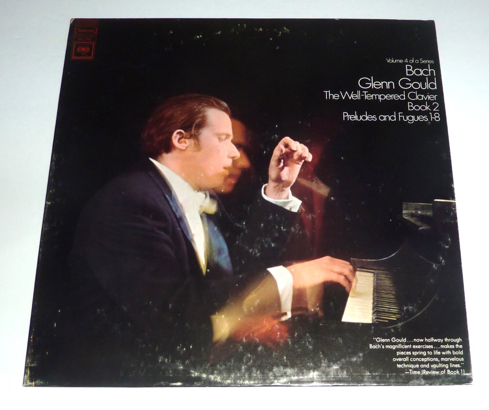 VINYL LP by GLENN GOULD "BACH-THE WELL-TEMPERED CLAVIER" (1968) CLASSICAL