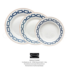 Catene Zaffiro - Richard Ginori - Set Servizio Piatti 18 Pezzi x 6 Persone