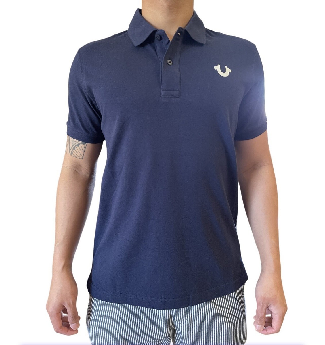 トップス Supreme True Religion Applique Polo Navy Supreme True Religion Applique Polo Navy Men's - FW25 - US