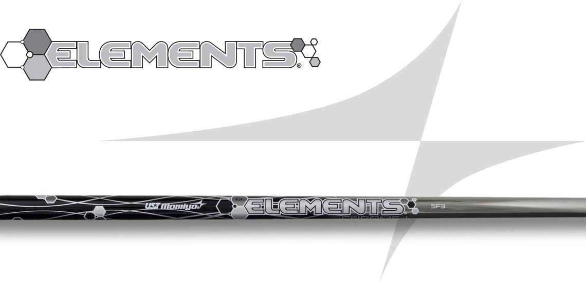 UST ELEMENTS CHROME+ PLUS GRAPHITE DRIVER/WOOD SHAFT. ADAPTER