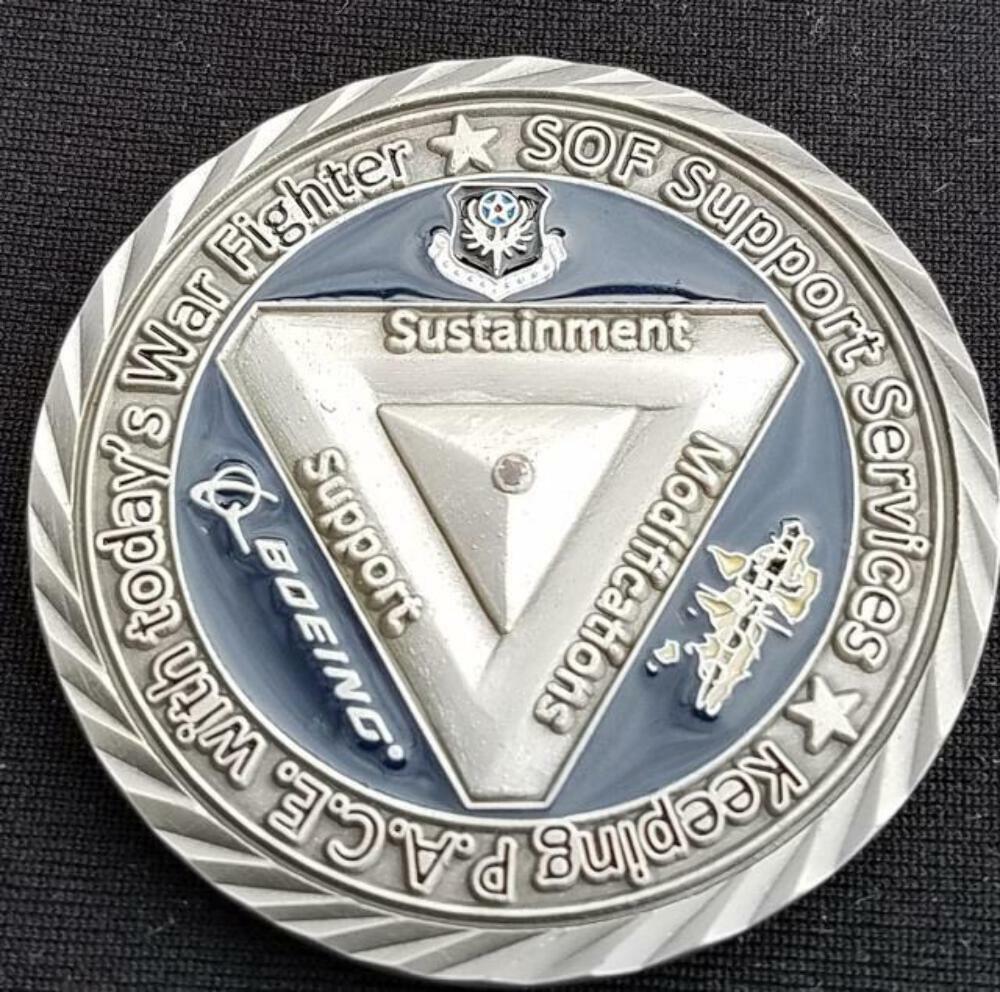 USAF AFSOCAir Force Special Operations Command Support SOF Services Custom Spinn