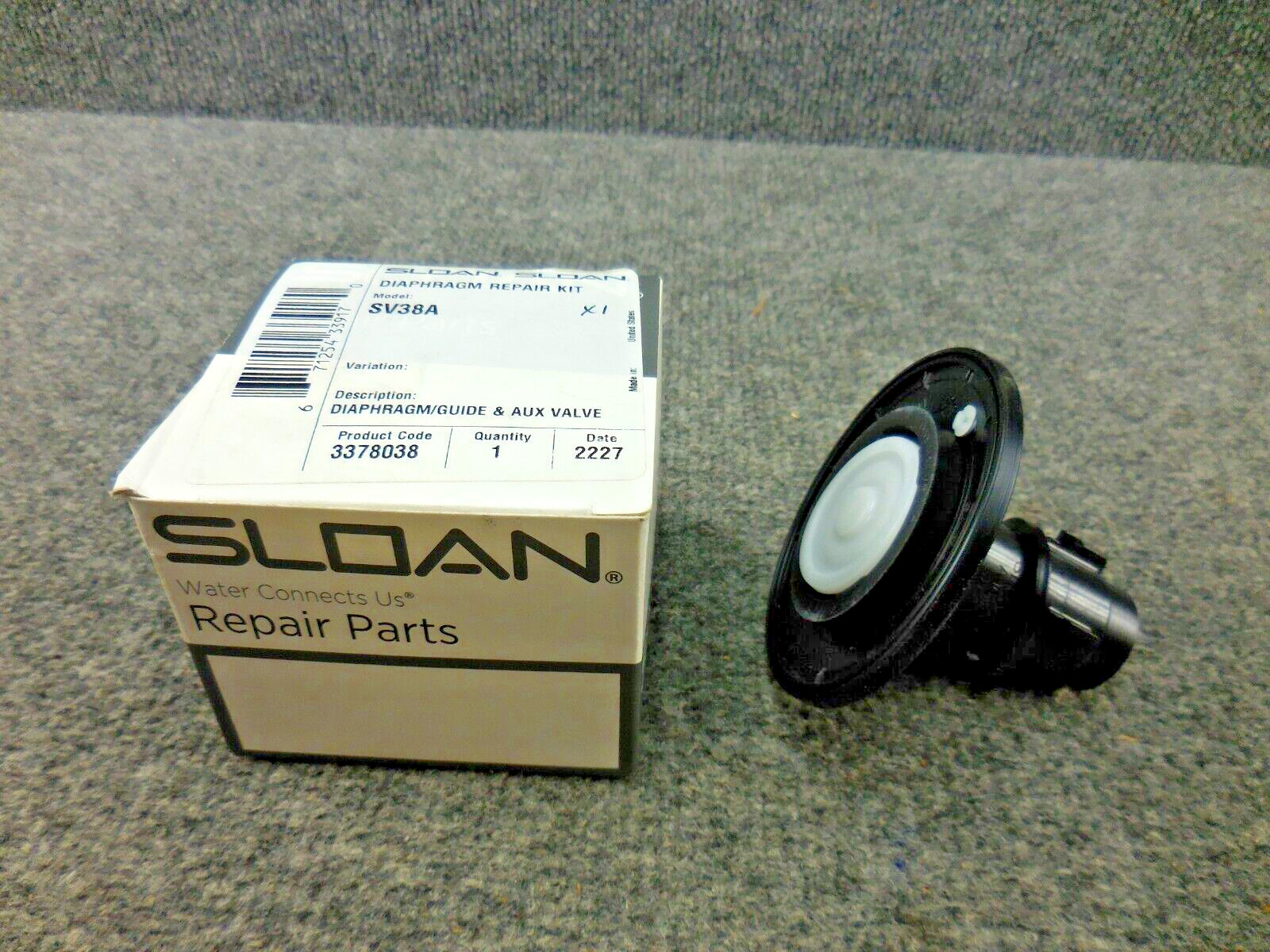 New Unused Genuine Sloan SV-38-A Diaphragm Repair Kit SV38A