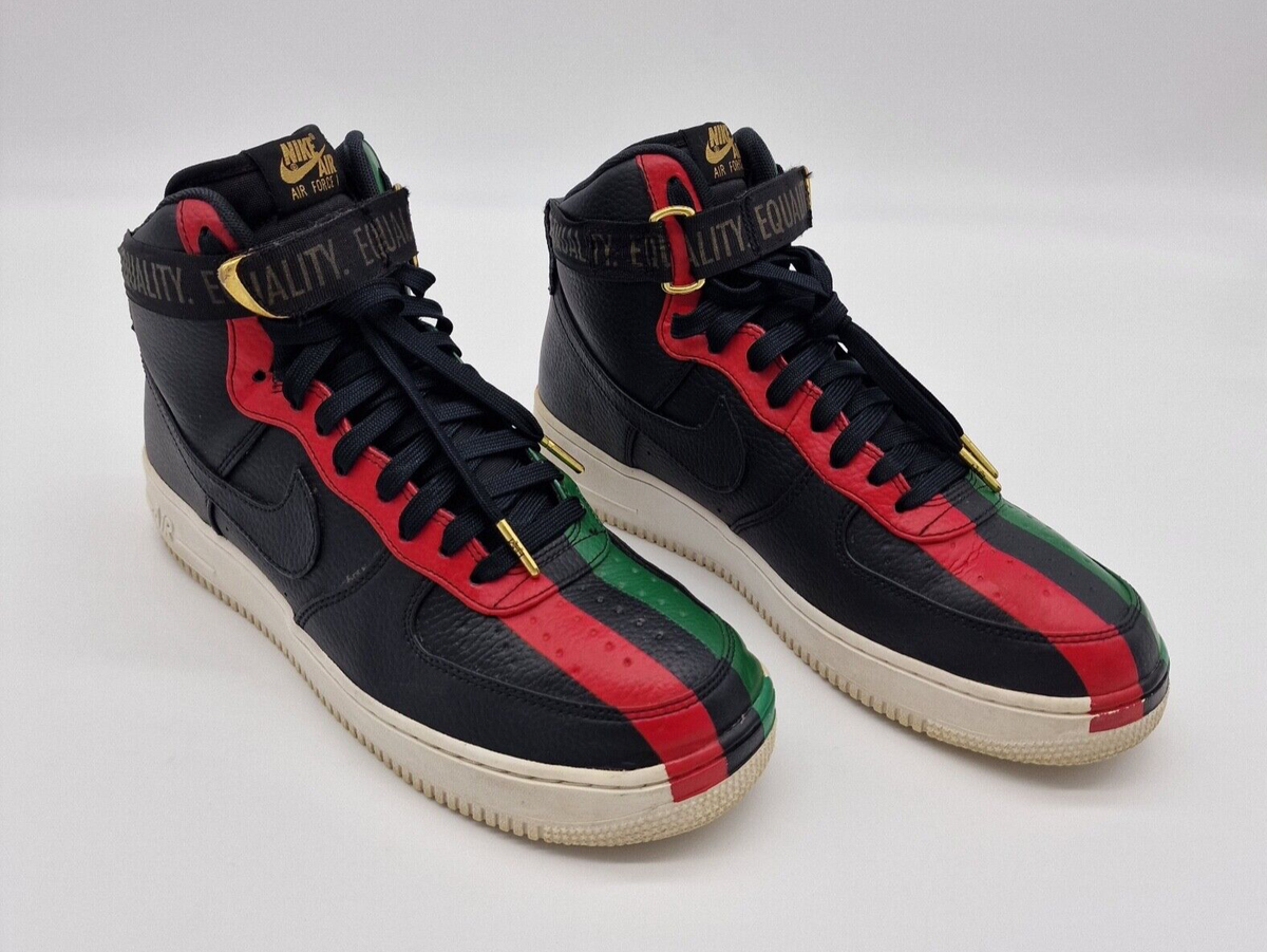 Nike Air Force High BHM Black History Month 2017 Size US 11 Men 836227-002
