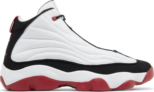 Jordan Pro Strong White Black Gym Red