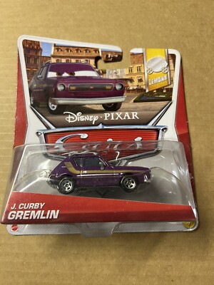 2013 Mattel Disney Pixar Cars J. CURBY GREMLIN Lemons Car 1:55
