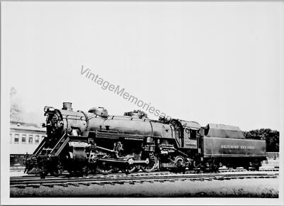 Vtg Baltimore & Ohio Railroad B&O 5306 Steam Locomotive 5