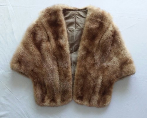 shoulder fur cape