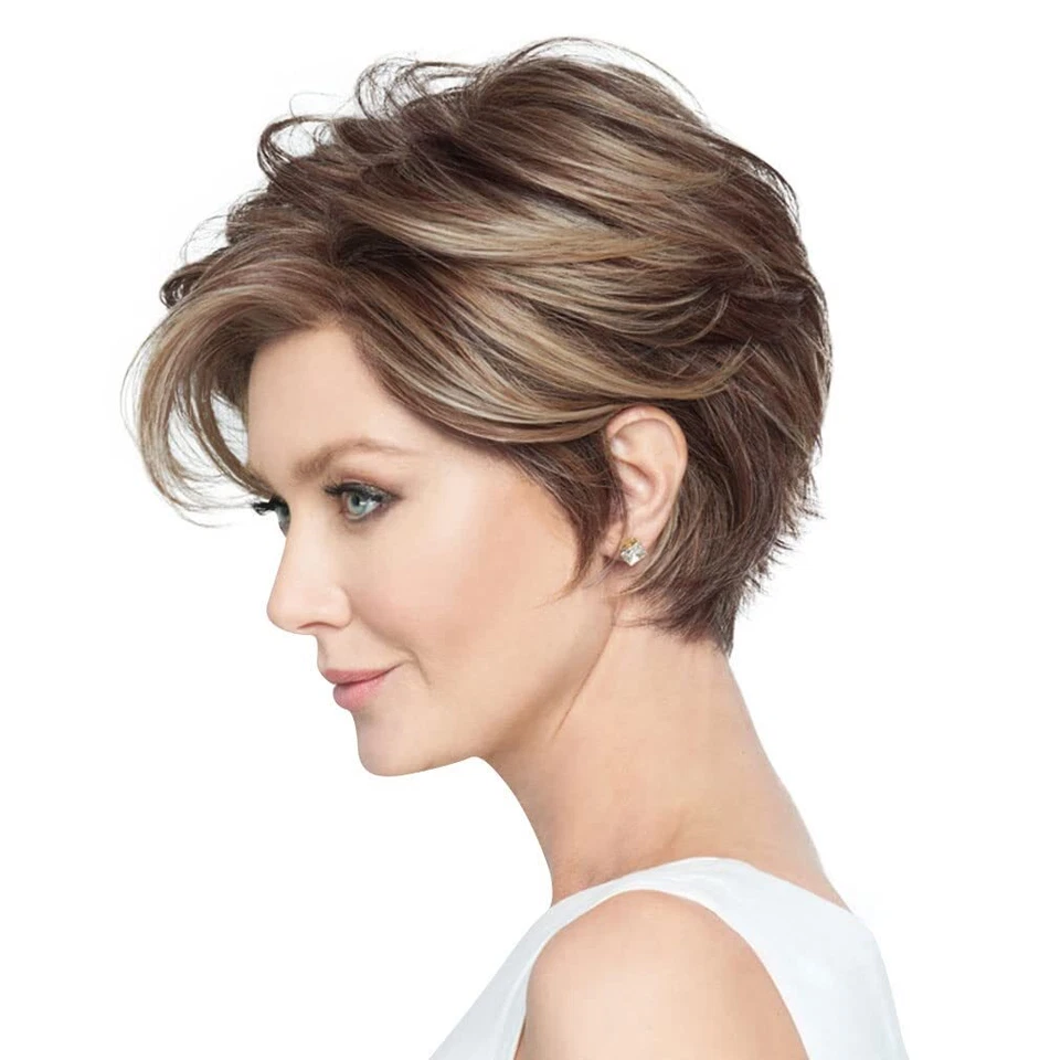 Raquel Welch Go To Style RL9/24SS Shaded Iced Café Latte Encaje Frontal True2Life Foto 4 de 4