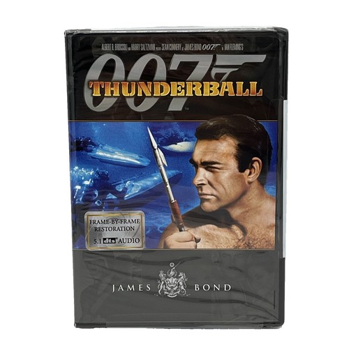 Thunderball Parts 1 & 2 (1965) Vintage CED Videodisc TESTED