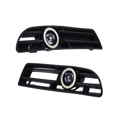 Auto FOG Light FOR VW JETTA BORA MK4 99-04 Red Halo Ring COB LED Pair - Picture 5 of 9