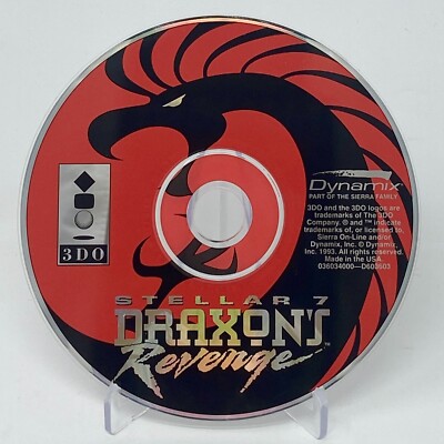 3DO海外版ソフトDraxon'sRevenge 3DO海外版ソフトDraxon'sRevenge 3DO海外版ソフトDraxon