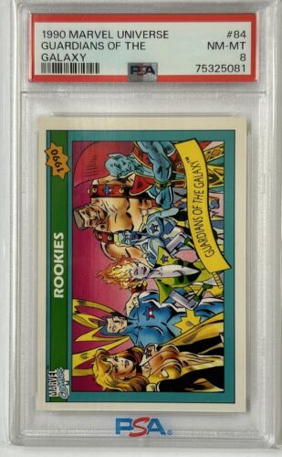 1990 MARVEL UNIVERSE IMPEL GUARDIANS OF THE GALAXY #84  * Psa 8 - Picture 1 of 2