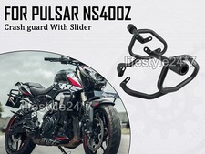 PEGASUS PROTECTOR DE CHOQUE CON DESLIZADOR NEGRO para Bajaj Pulsar NS400Z