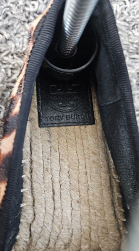 TORY BURCH Leopardenmuster Espadrilles flache Slipper Größe 6,5 - Bild 2 von 7