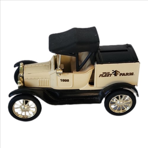 1913 Model T Die Cast Bank Mills Fleet Farm by Ertl 1992 Bank - Picture 3 of 8
