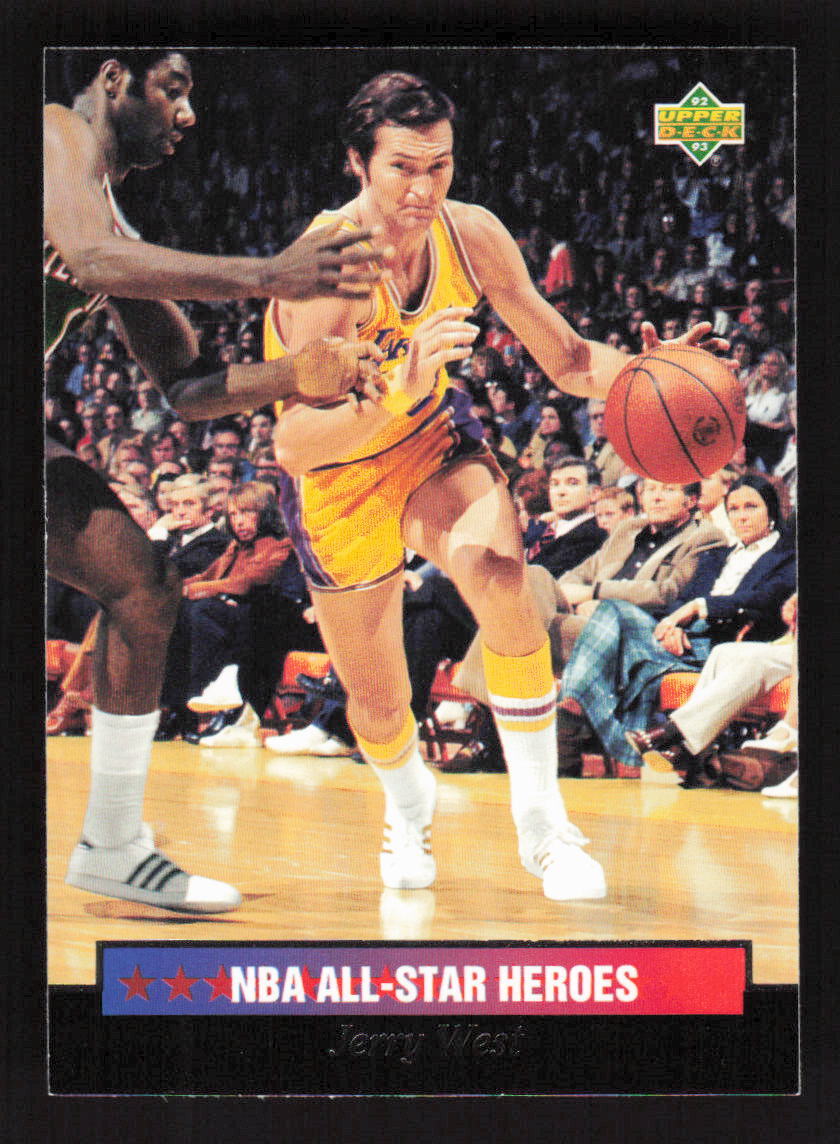 1992-93 Upper Deck NBA All-Stars #10 Jerry West Los Angeles Lakers